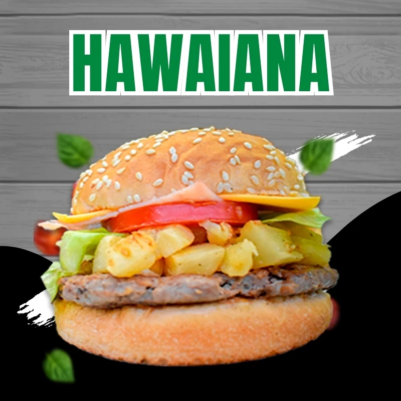Hamburguesa Hawaiana
